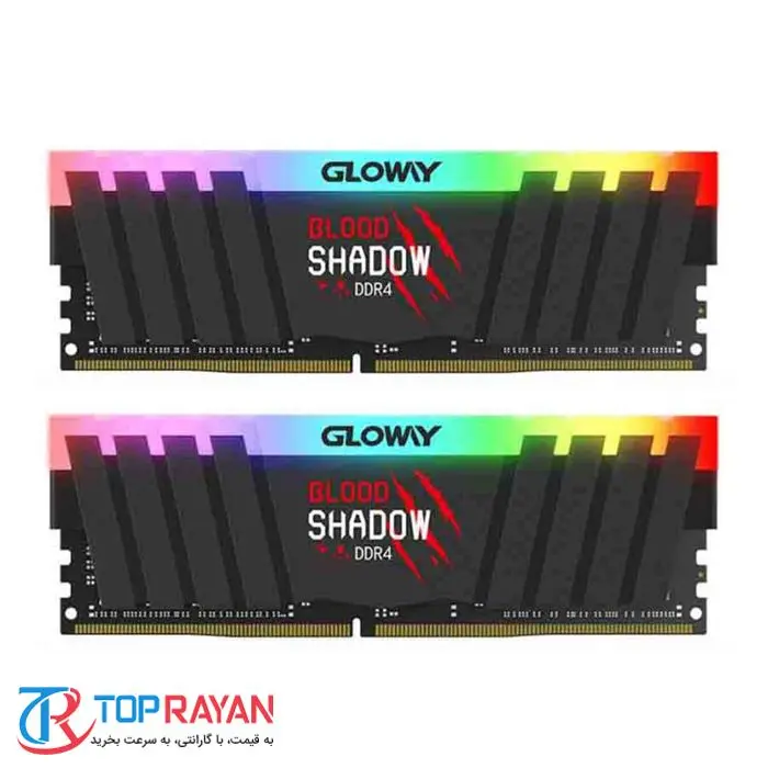 رم گلووی مدل Blood Shadow با ظرفیت 16 گیگابایت و فرکانس 3200 مگاهرتز -gallery-7