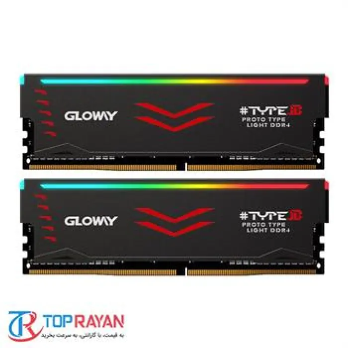 رم گلووی سری TYPE B RGB با ظرفیت 16 گیگابایت و فرکانس 3200 مگاهرتز -gallery-2