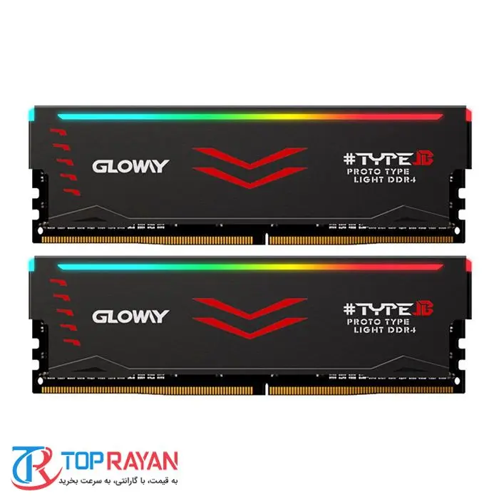 رم گلووی سری TYPE B RGB با ظرفیت 16 گیگابایت و فرکانس 3200 مگاهرتز -gallery-7