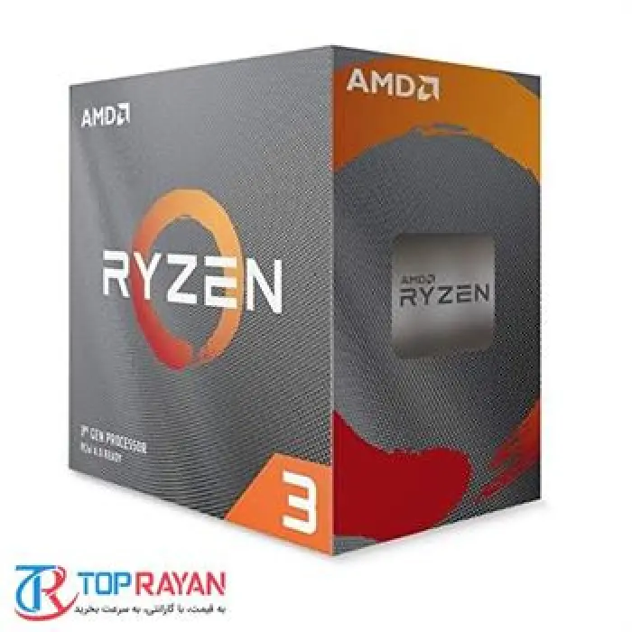 سی پی یو ای ام دی مدل Ryzen 3 3100 با سوکت AM4 و فرکانس 3.6 گیگاهرتز -gallery-1