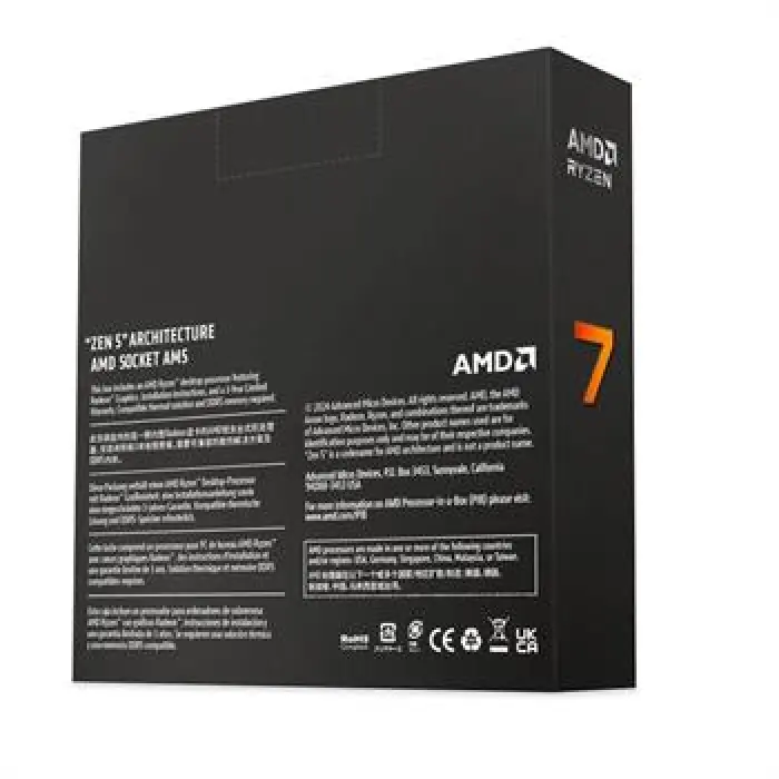 پردازنده ای ام دی Ryzen 7 9700X با باکس -gallery-3