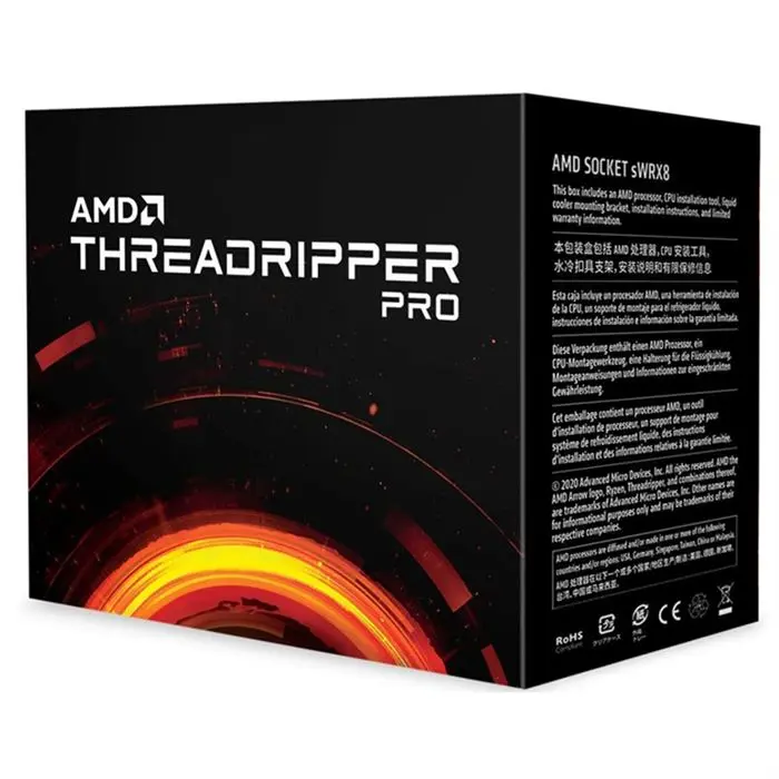 پردازنده باکس ای ام دی Ryzen Threadripper PRO 3975WX فرکانس 3.5 گیگاهرتز -gallery-2