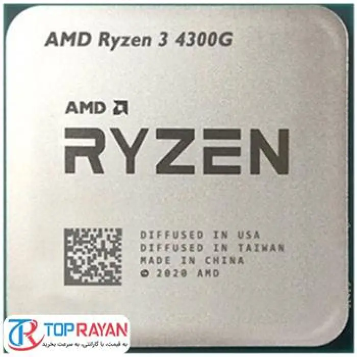 پردازنده CPU ای ام دی بدون باکس مدل Ryzen 3 4300G با سوکت AM4 و فرکانس 3.8 گیگاهرتز -gallery-2