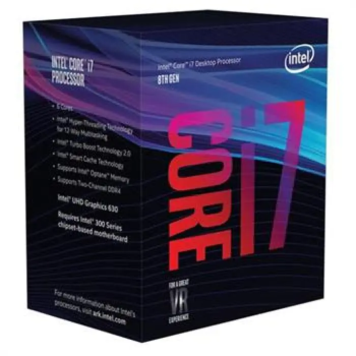 سی پی یو اینتل باکس Core i7-8700K CPU -gallery-1