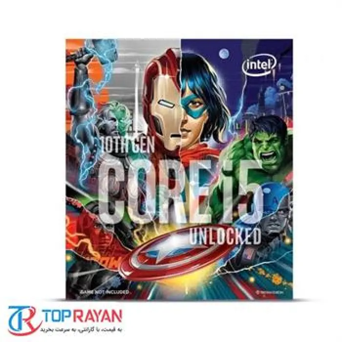 سی پی یو اینتل باکس Core i5-10600K Avengers Limited Edition CPU -gallery-3