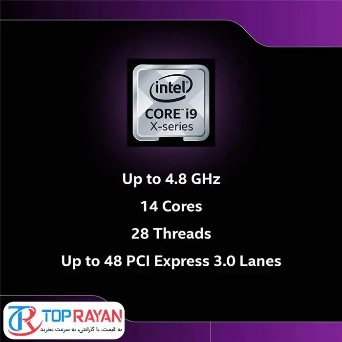 سی پی یو اینتل باکس Core i9-10940X CPU -gallery-8