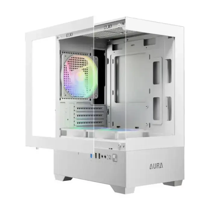 کیس کامپیوتر گیمینگ گیم دیاس مدل AURA GC9M WH -gallery-4