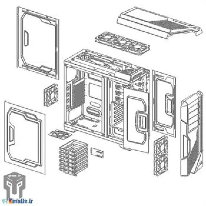 کیس گرین زد 7 گلادیاتور -gallery-1