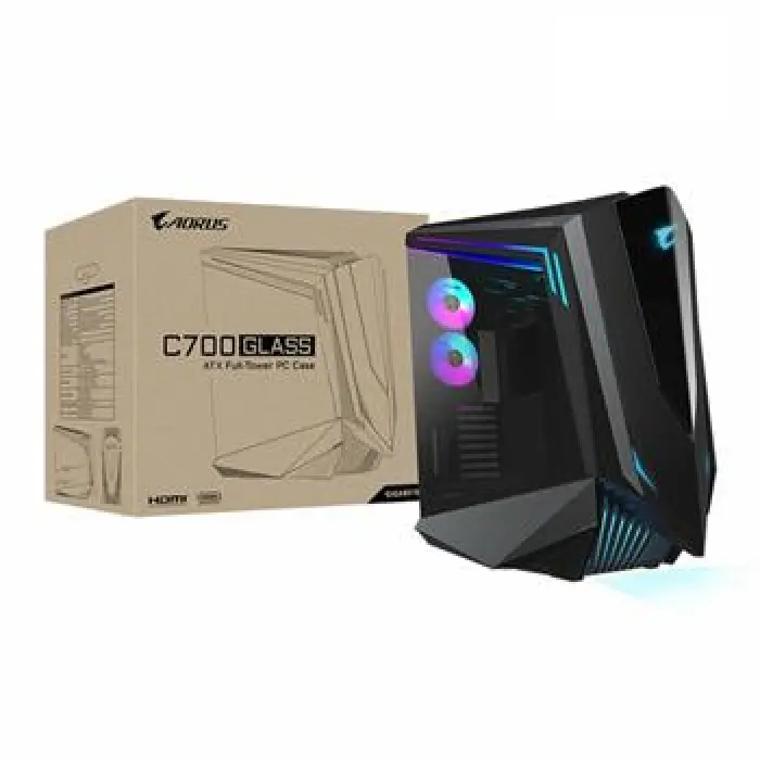 کیس کامپیوتر گیمینگ گیگابایت Gigabyte AORUS C700 GLASS -gallery-1