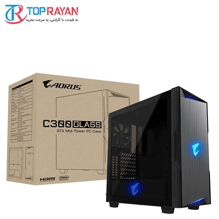 کیس کامپیوتر گیمینگ گیگابایت آئوروس Gigabyte C300 -gallery-17