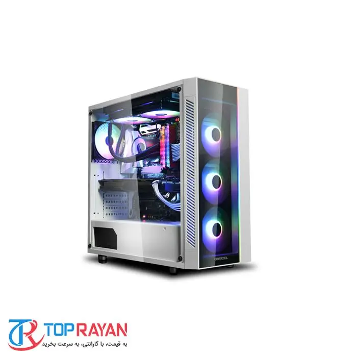 کیس دیپ کول سفید MATREXX 55 V3 ADD-RGB 4F -gallery-17