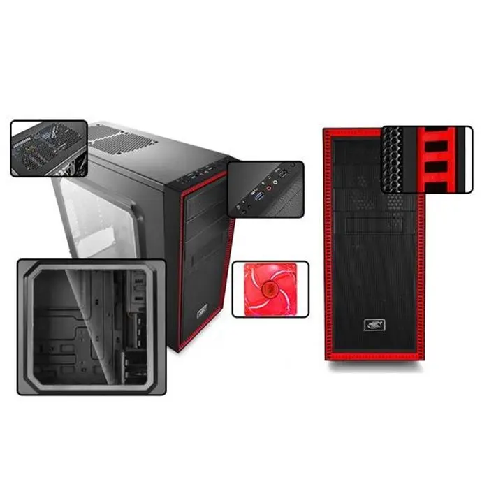 کیس کامپیوتر دیپ کول مدل TESSERACT SW-RD -gallery-10