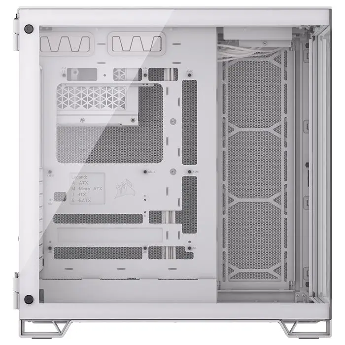 کیس پی سی کورسیر سفید مدل 6500X Dual Chamber -gallery-7