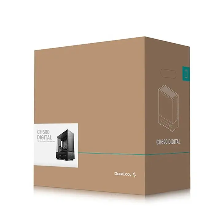 کیس دیپ کول CH690 Black -gallery-11