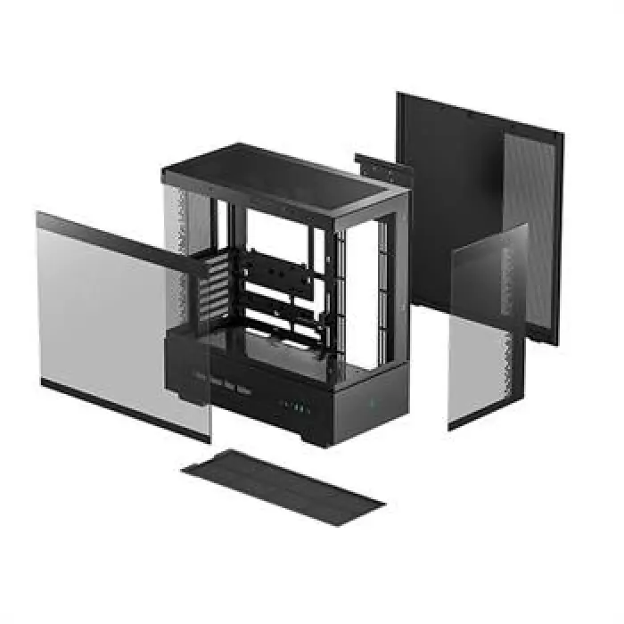 کیس دیپ کول CH690 Black -gallery-4