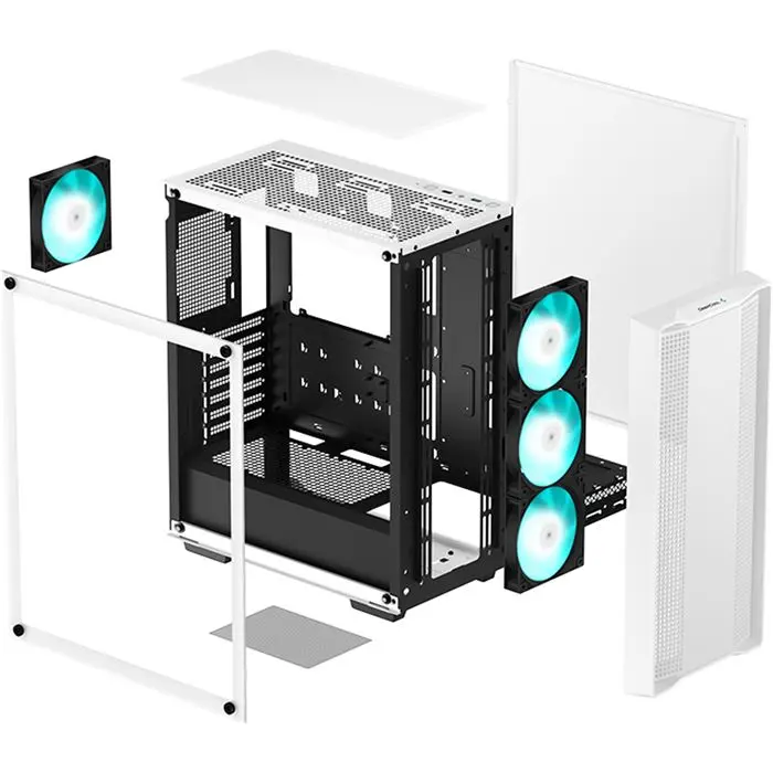 کیس دیپ کول سفید مدل CC560 V2 -gallery-19