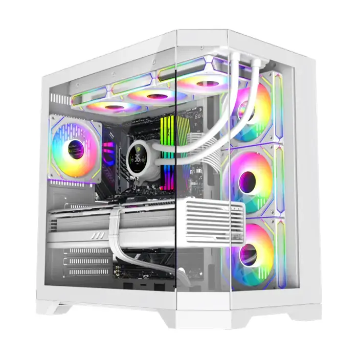کیس گیم مکس مدل GAMEMAX CASE HYPE-A WHITE -gallery-9