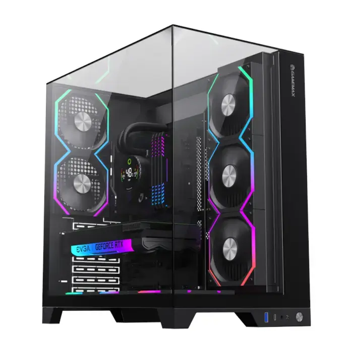 کیس گیمینگ گیم مکس مدل GAMEMAX CASE INFINITY PRO BLACK -gallery-6