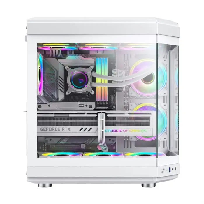 کیس گیم مکس سفید Case Gaming HYPE White -gallery-10