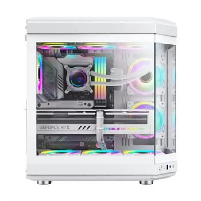 کیس گیم مکس سفید Case Gaming HYPE White -gallery-4