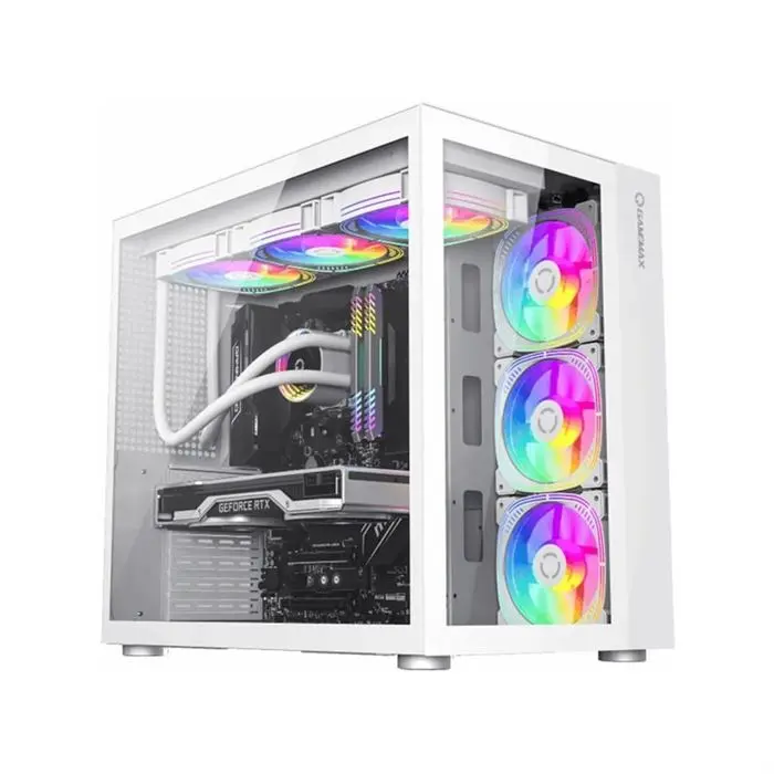کیس گیمینگ گیم مکس سفید Case Gaming GameMax Infinity -gallery-9
