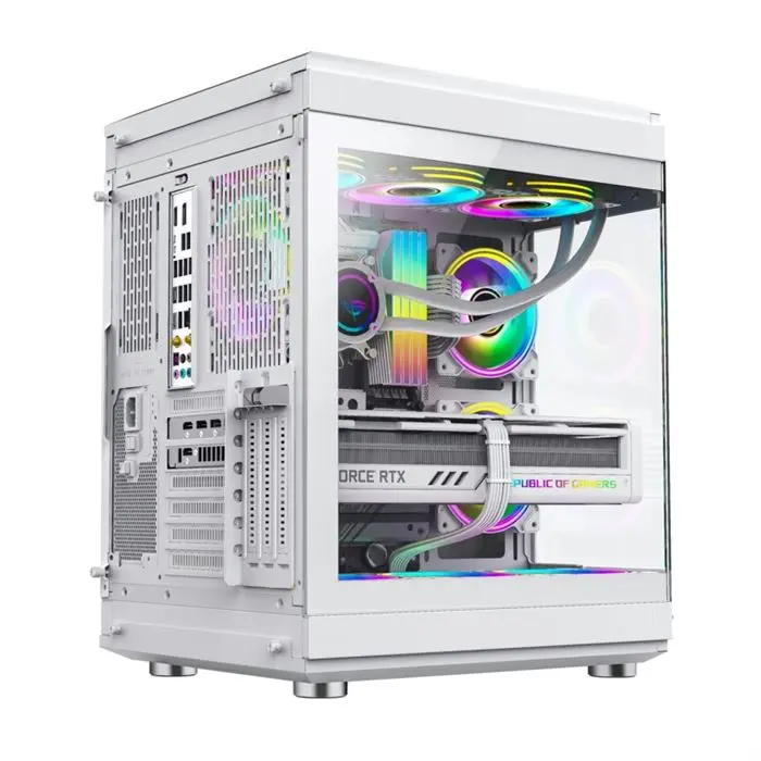 کیس گیم مکس سفید Case Gaming HYPE White -gallery-10
