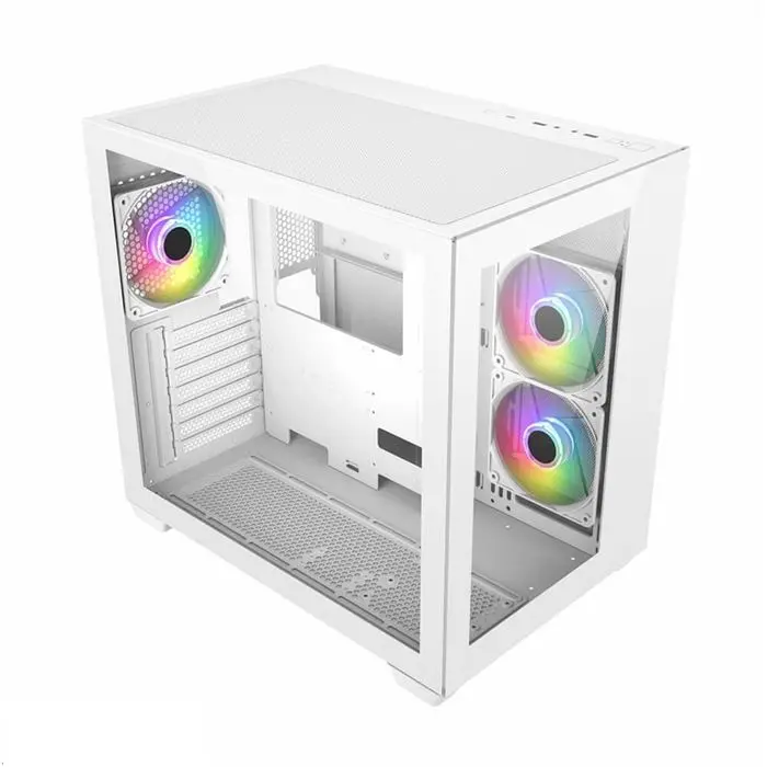 کیس کامپیوتر اف اس پی سفید Case FSP CMT380 ARGB White -gallery-3