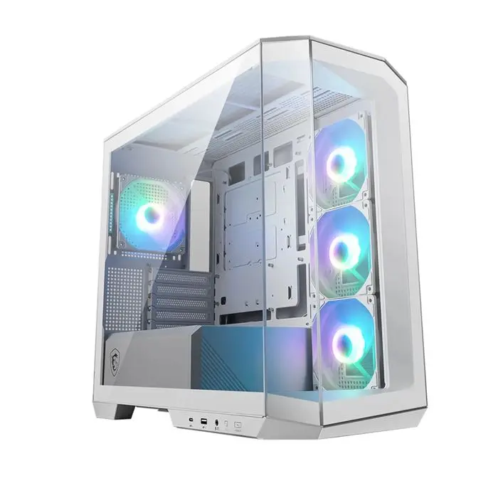 کیس گیمینگ ام اس آی سفید Case MSI MAG PANO M100R PZ WHITE -gallery-5