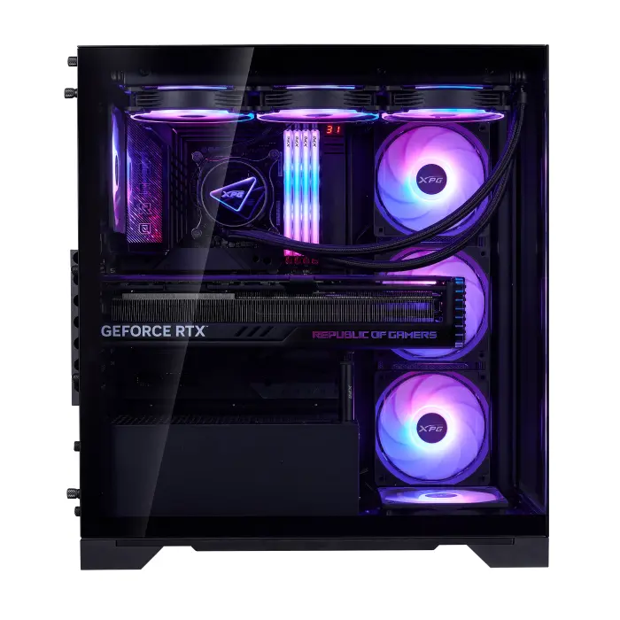 کیس گیمینگ ای دیتا مدل XPG Invader X BTF MID-TOWER Chassis Black -gallery-8