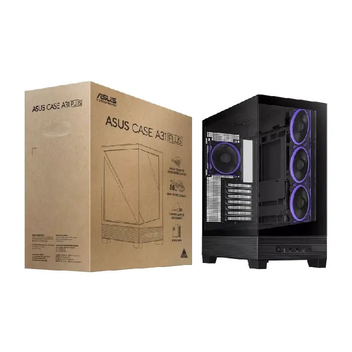 کیس ایسوس مدل A31 Plus TG Black -gallery-8