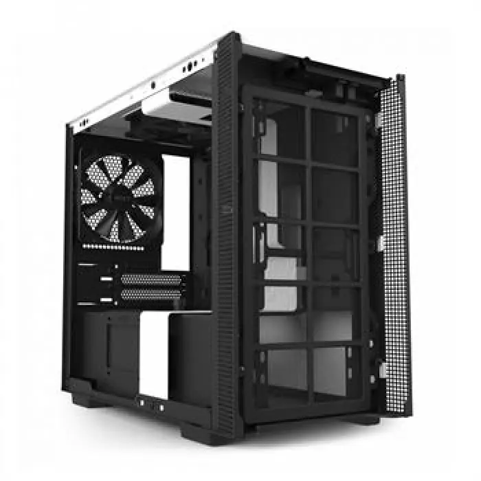 کیس ان زد ایکس تی NZXT H210 Matte White/Black -gallery-1