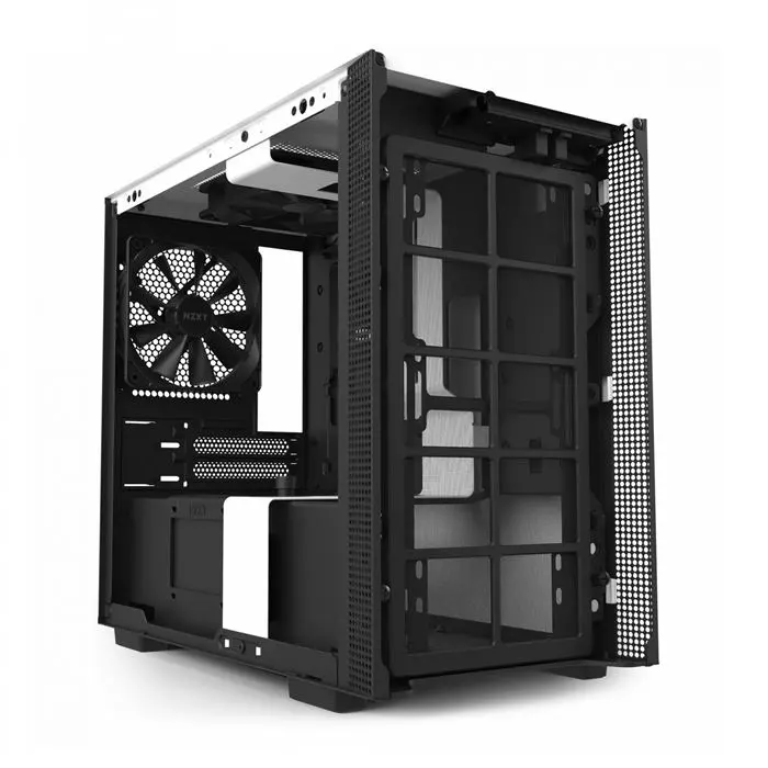 کیس ان زد ایکس تی NZXT H210 Matte White/Black -gallery-6