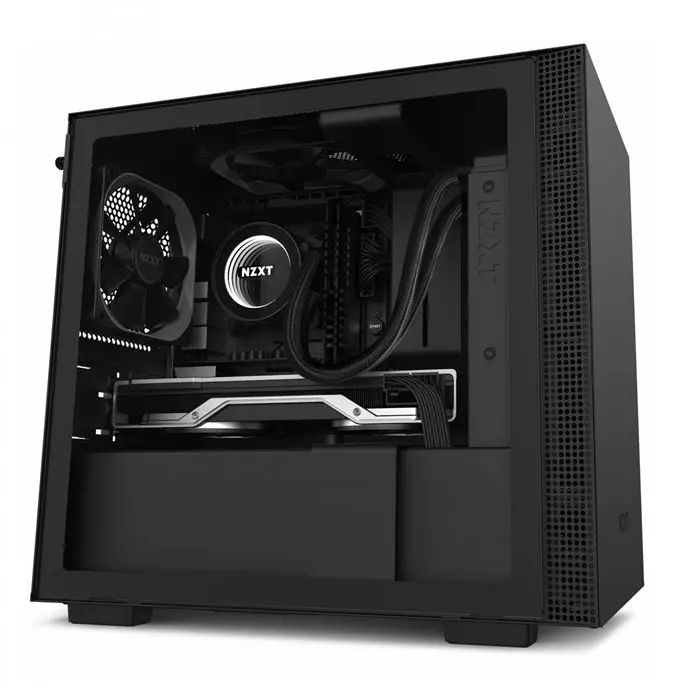کیس ان زد ایکس تی NZXT H210 Matte Black -gallery-5