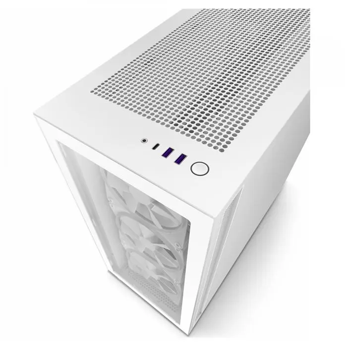 کیس ان زد ایکس تی NZXT H7 Elite Matte White -gallery-7