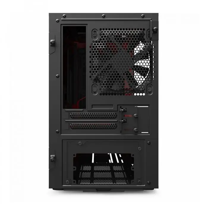 کیس ان زد ایکس تی NZXT H210 Matte Black/Red -gallery-9
