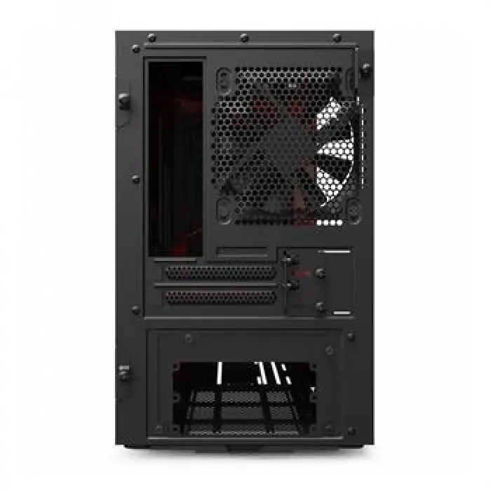کیس ان زد ایکس تی NZXT H210 Matte Black/Red -gallery-4