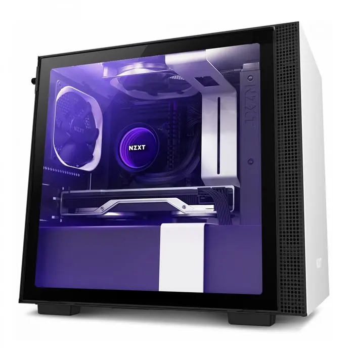 کیس ان زد ایکس تی NZXT H210i Matte White/Black -gallery-5
