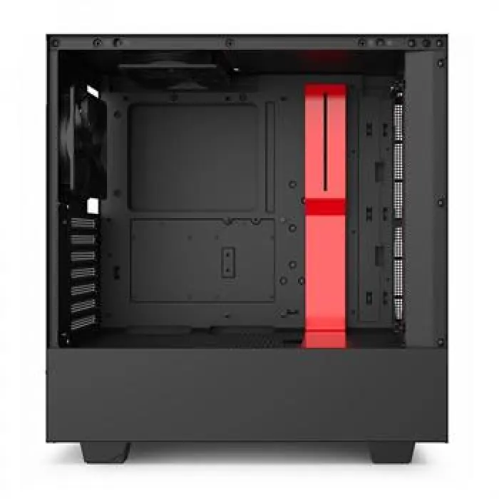 کیس ان زد ایکس تی NZXT H510 Matte Black/Red -gallery-1