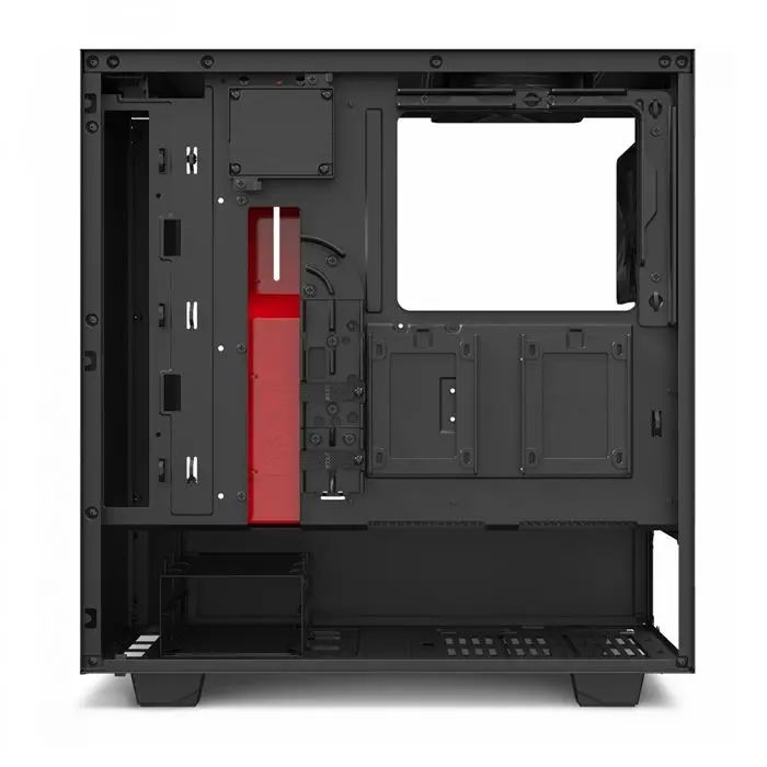 کیس ان زد ایکس تی NZXT H510i Matte Black/Red -gallery-8