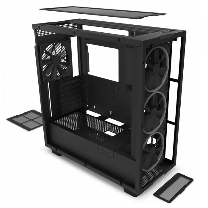 کیس ان زد ایکس تی H7 Elite Matte Black -gallery-8