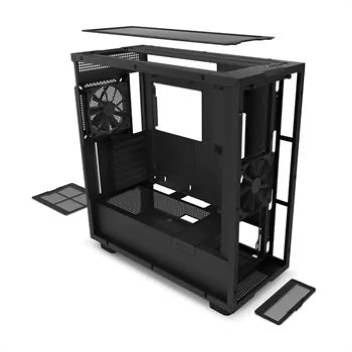 کیس ان زد ایکس تی NZXT H7 Matte Black -gallery-1