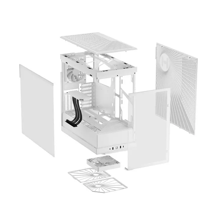 کیس گیمینگ هایت سفید Case Hyte Y40 -gallery-11