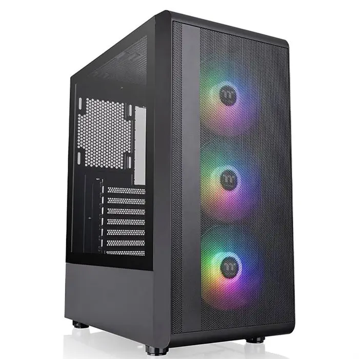 کیس ترمالتیک مشکی مدل S200 Mesh ARGB Mid Tower -gallery-6