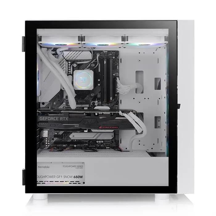 کیس ترمالتیک سفید مدل H570 TG ARGB Mid Tower -gallery-3