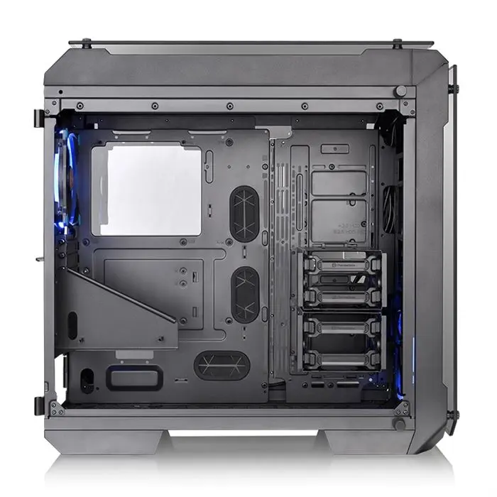 کیس گیمینگ ترمالتیک مشکی مدل View 71 Tempered Glass Edition -gallery-4