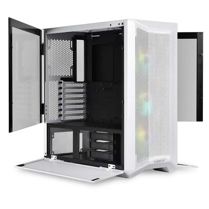 کیس کامپیوتر گیمینگ سفید لیان لی مدل Lancool II Mesh RGB -gallery-10