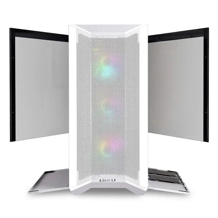 کیس کامپیوتر گیمینگ سفید لیان لی مدل Lancool II Mesh RGB -gallery-12
