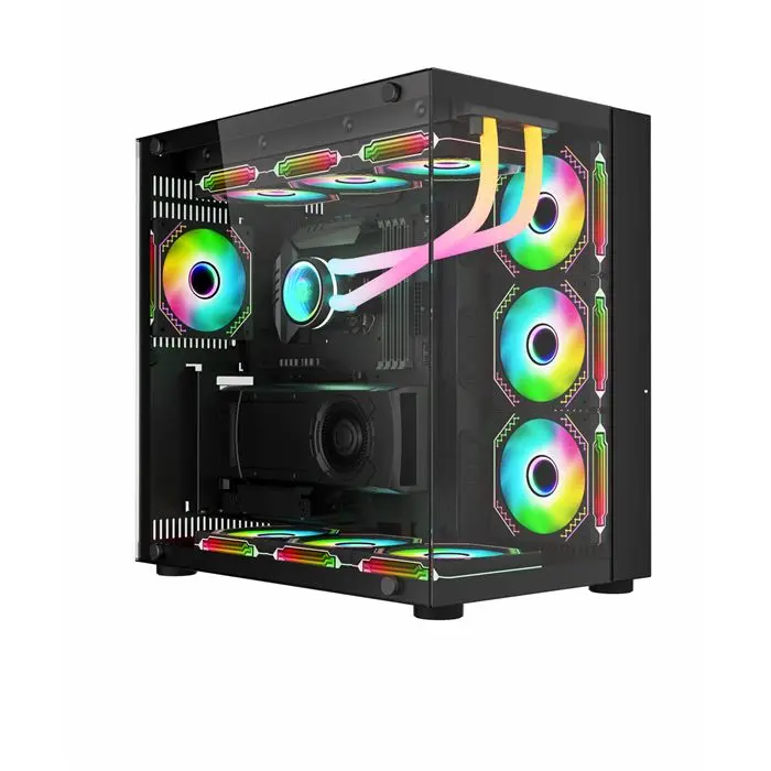 کیس WJ Coolman Robin I - Black -gallery-3