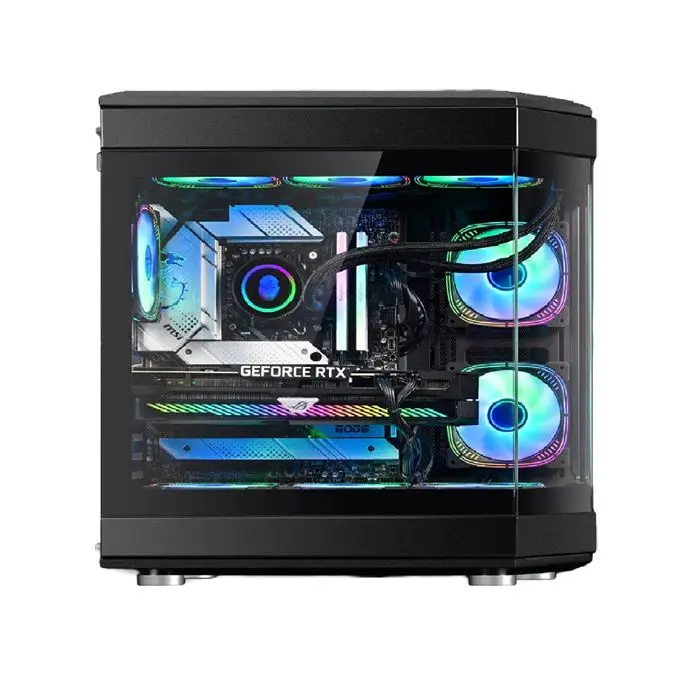 کیس WJ Coolman Y40 6F UNI - Black -gallery-2