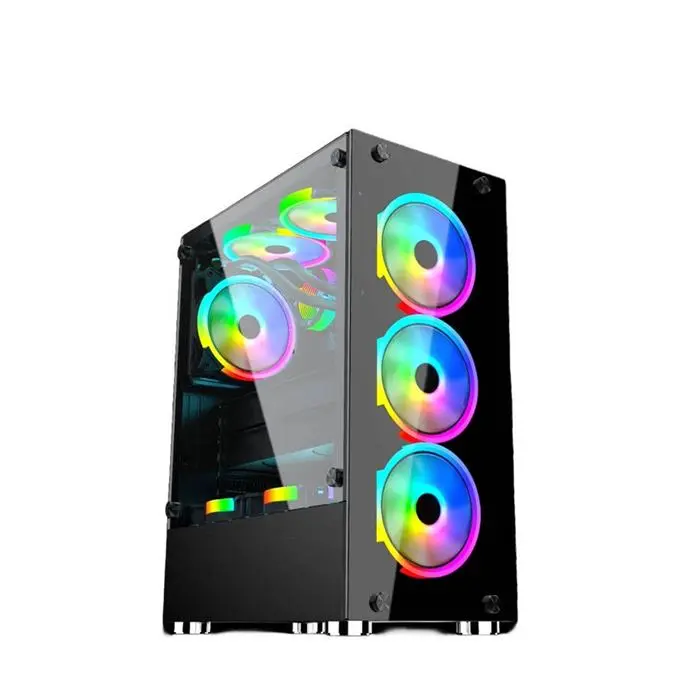 کیس WJ Coolman Infinity 4F - Black -gallery-3